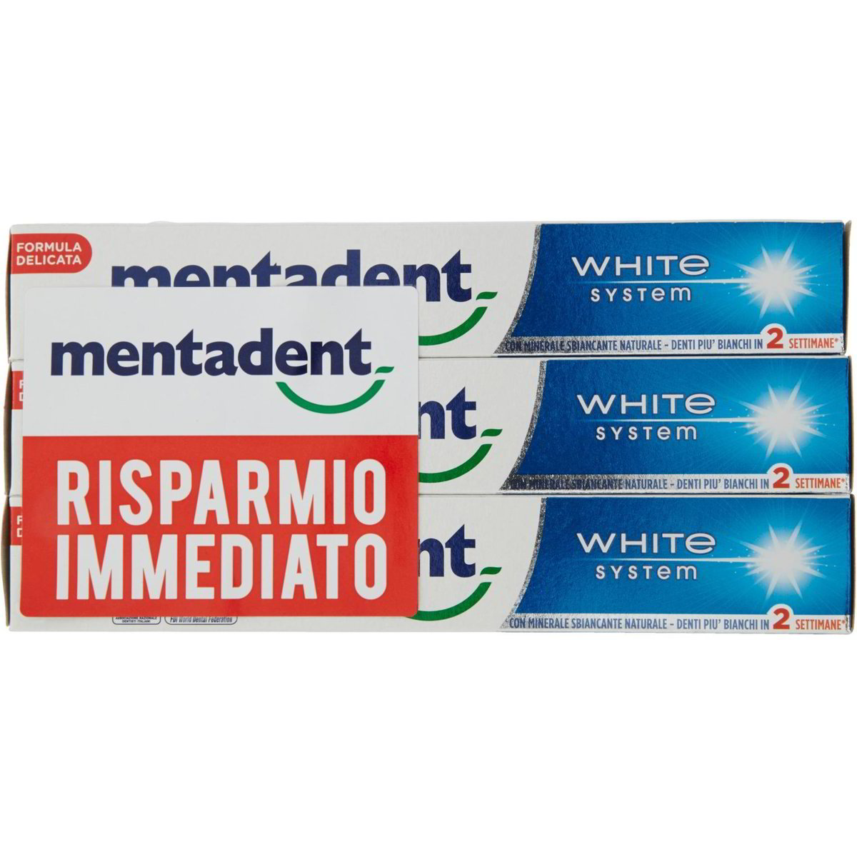 Dentifricio White Systemml Mentadent X Ml Coop Shop