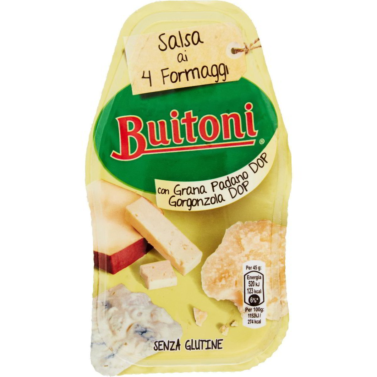 Salsa 4 Formaggi BUITONI 180 G Coop Shop