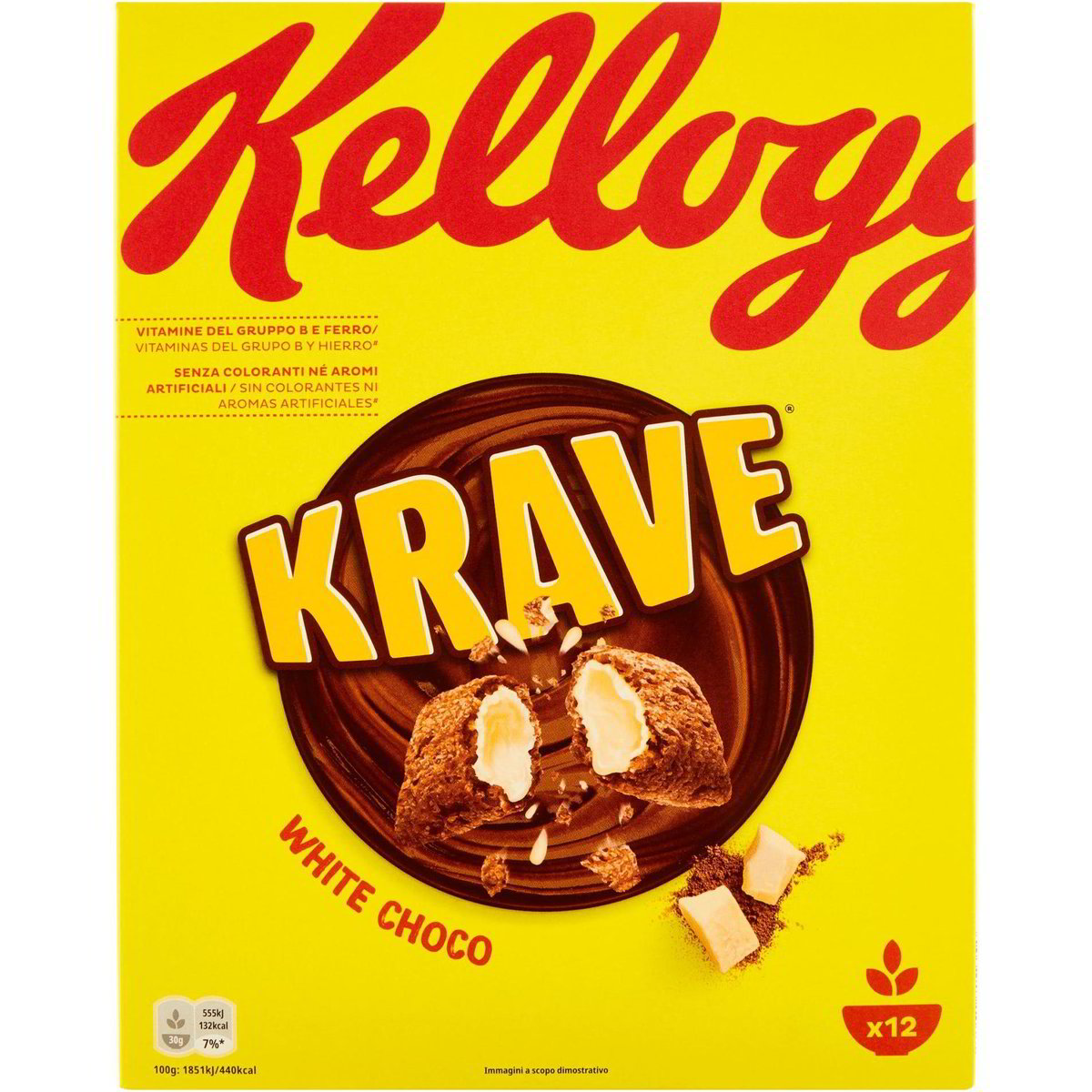 Cereali Choco Krave Al Cioccolato Bianco KELLOGG S 375 G Coop Shop