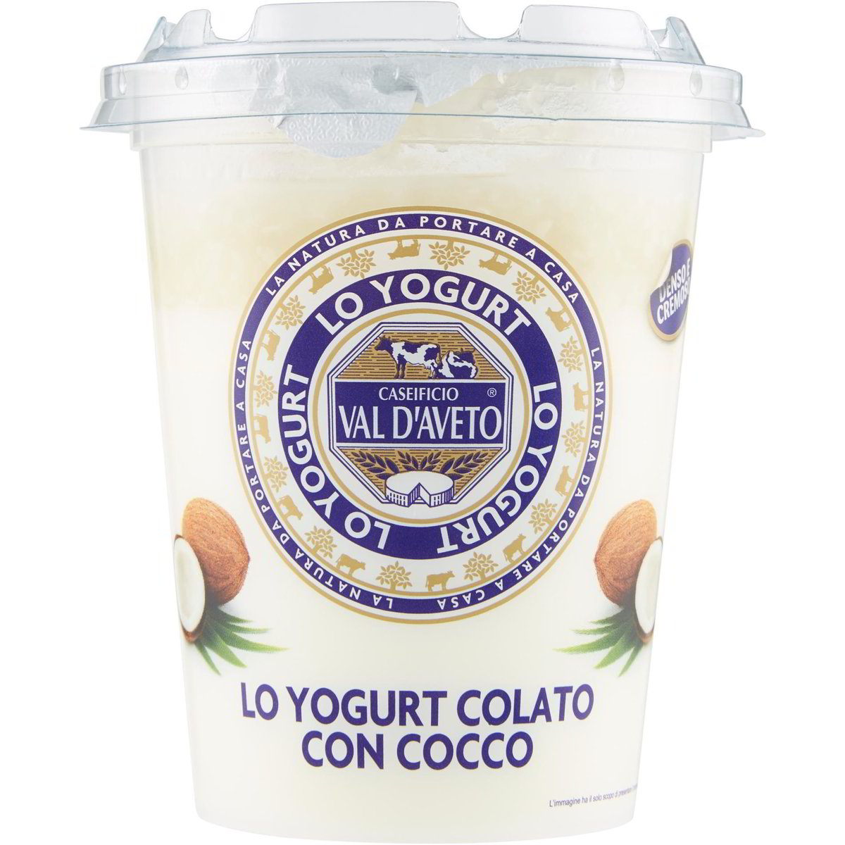 Yogurt Intero Colato Con Cocco CASEIFICIO VAL D AVETO 180 G Coop Shop