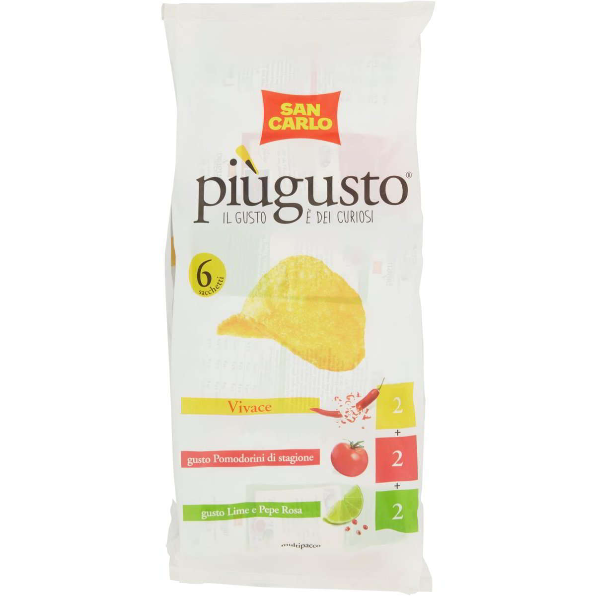 Patatine Pi Gusto Multipack San Carlo X G Coop Shop