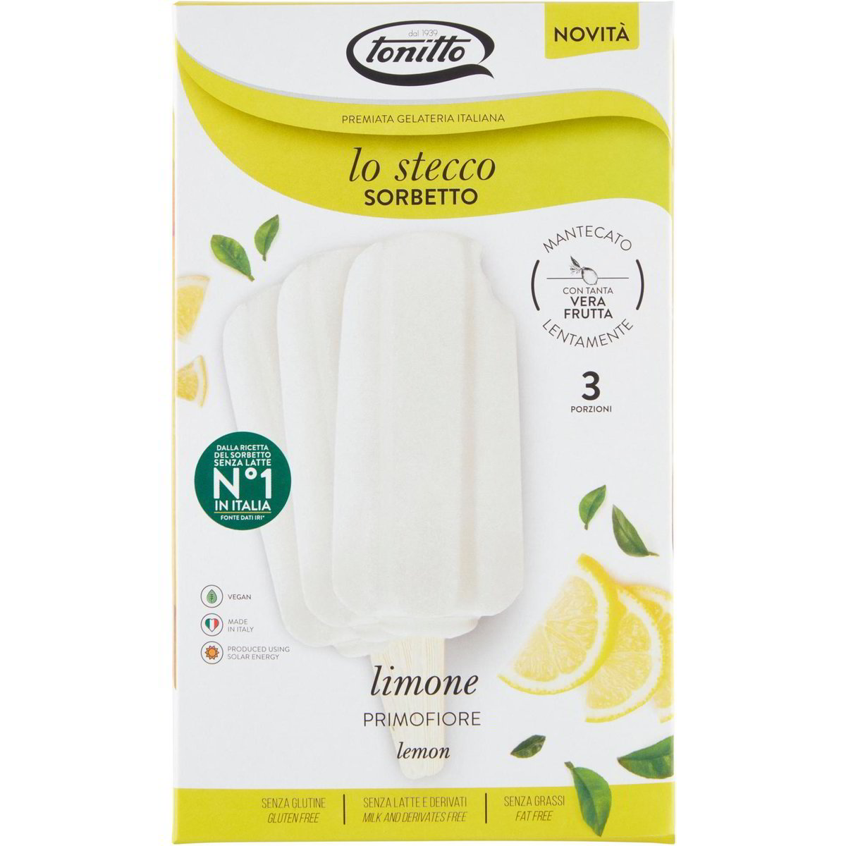 Sorbetto Limone TONITTO DAL 1939 180 G Coop Shop