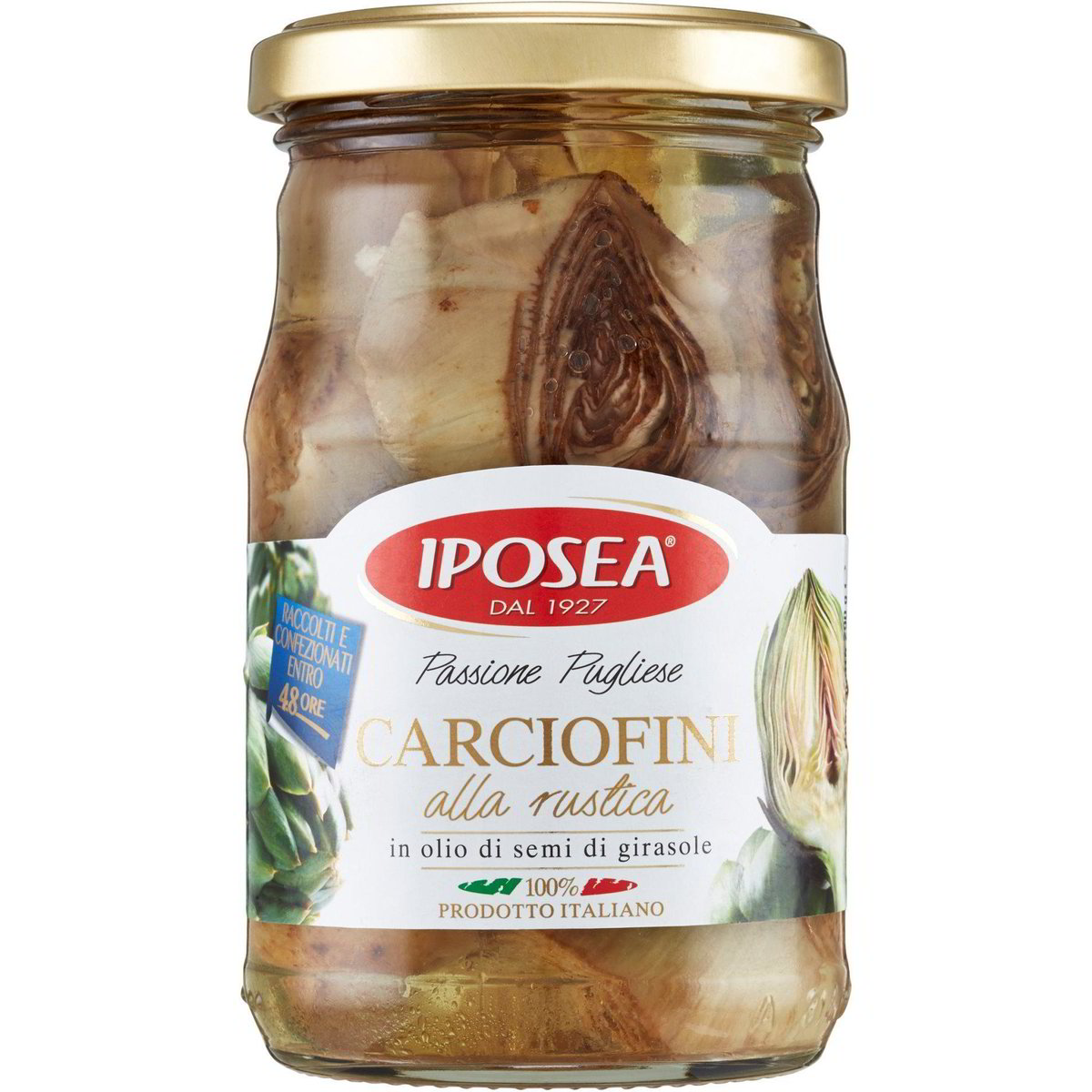 Carciofini Alla Rustica In Olio Semi Di Girasole Iposea G Coop Shop