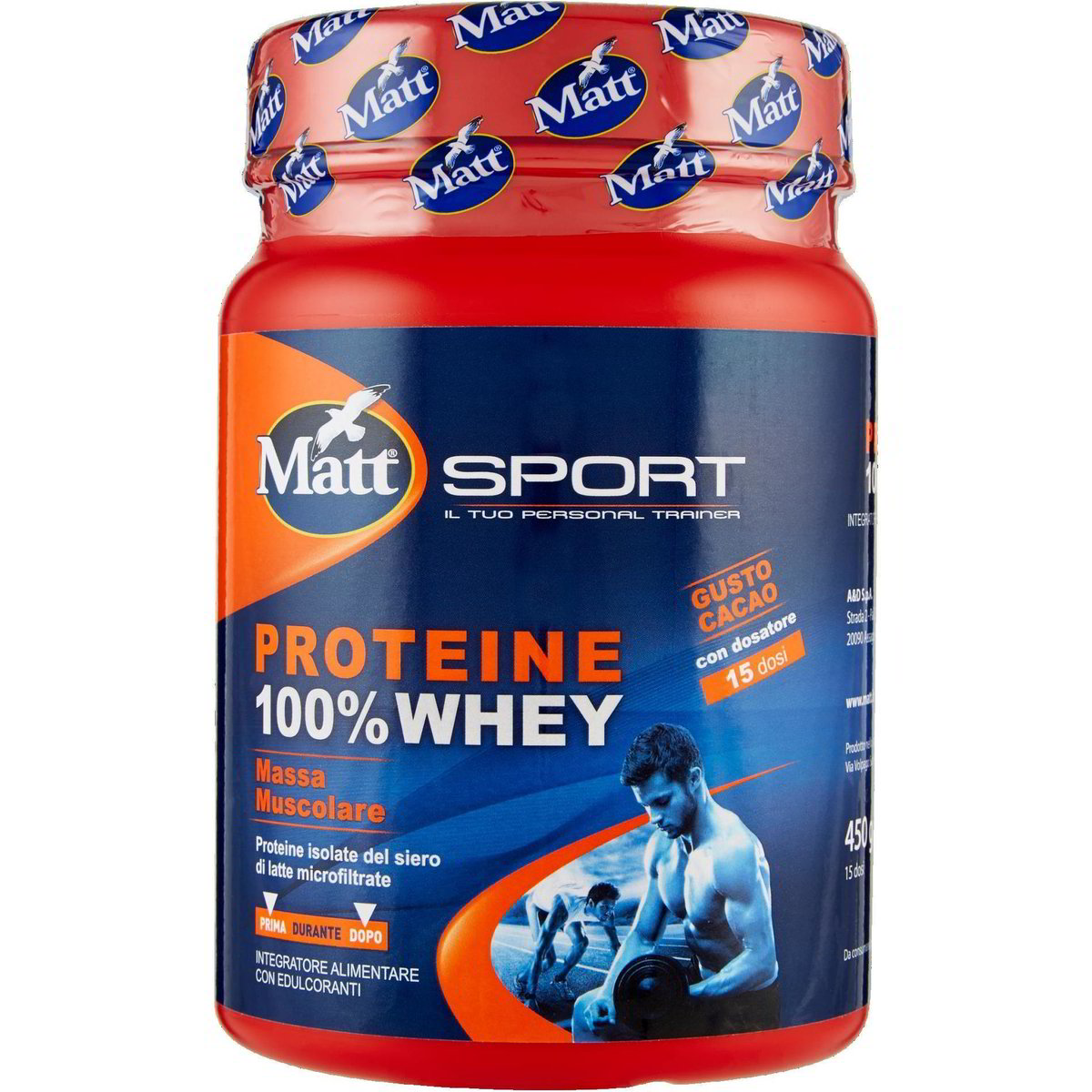 Integratore Sport Proteine Whey X Matt G Coop Shop