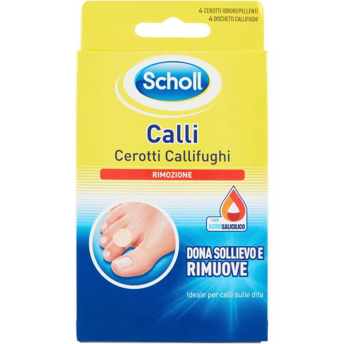 Cerotti Pedorex Rimozione Calli Callifughi Scholl Pz Coop Shop