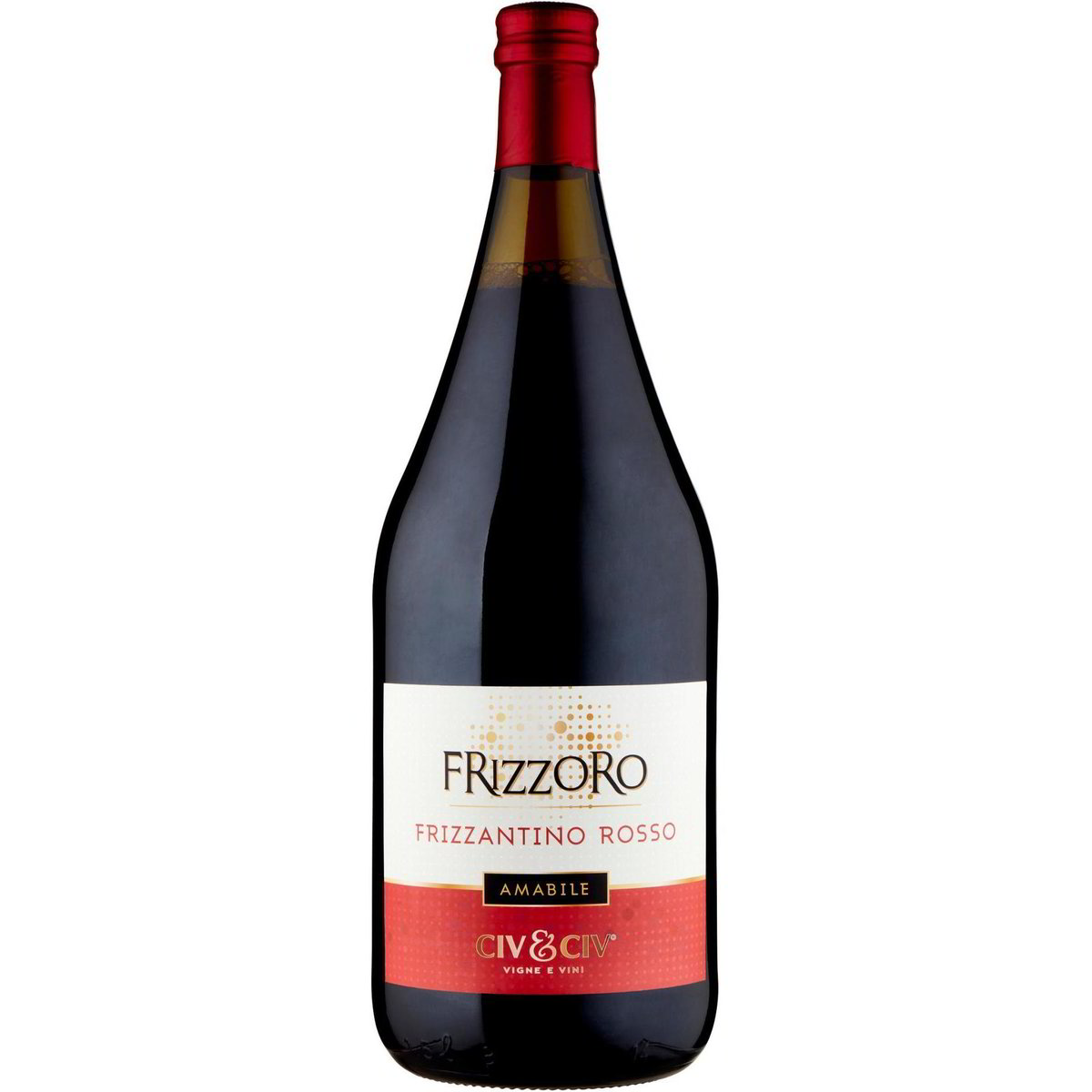 Vino Rosso Amabile Frizzoro Frizzantino CIV CIV 1500 ML Coop Shop