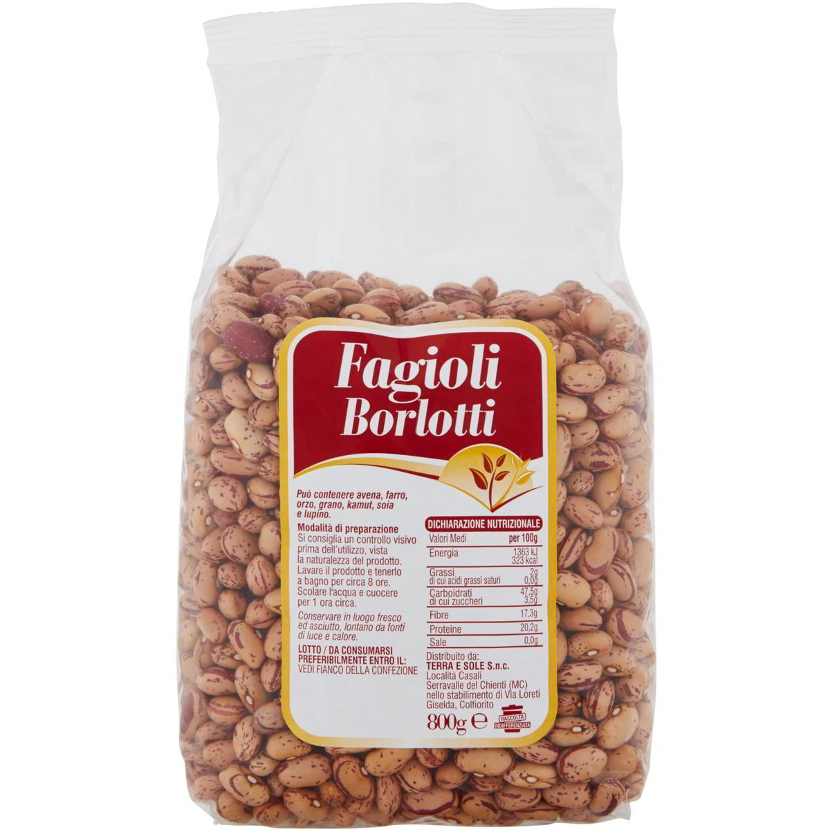 Fagioli Borlotti Colfiorito G Coop Shop