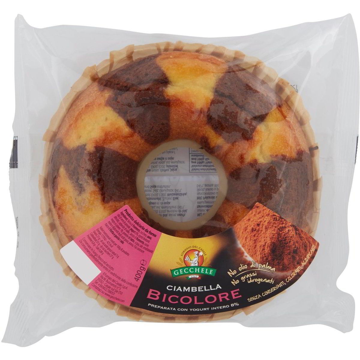 Ciambella Bicolore GECCHELE 400 G Coop Shop