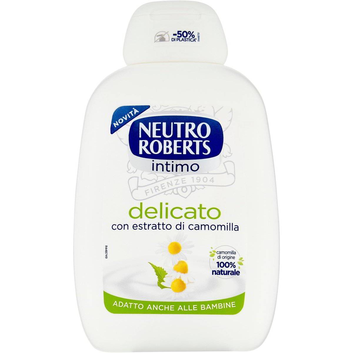 Detergente Intimo Delicato Con Estratto Camomilla NEUTRO ROBERTS 200 ML