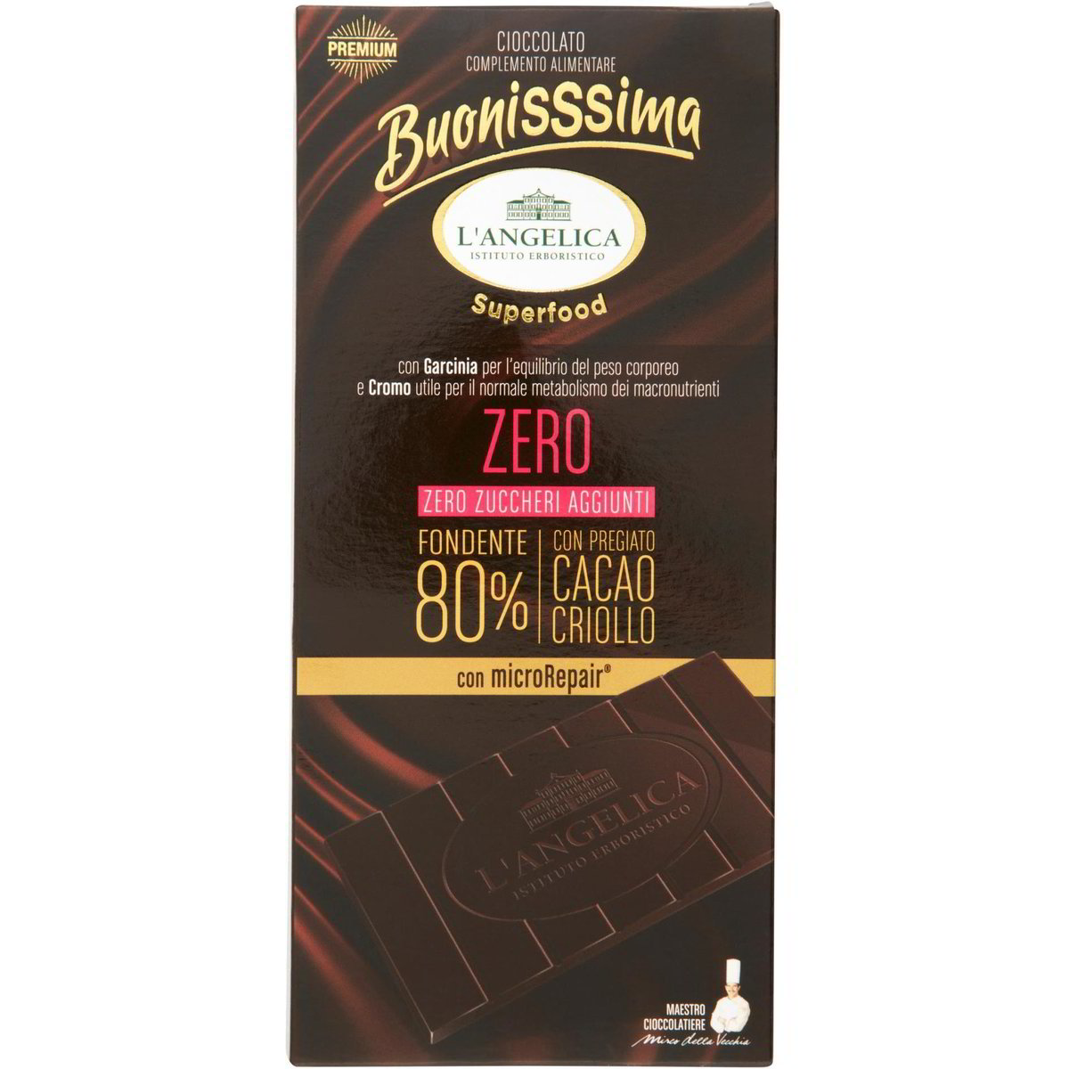 Tavoletta Cioccolato Fondente Linea Bellezza L ANGELICA 80 G Coop Shop