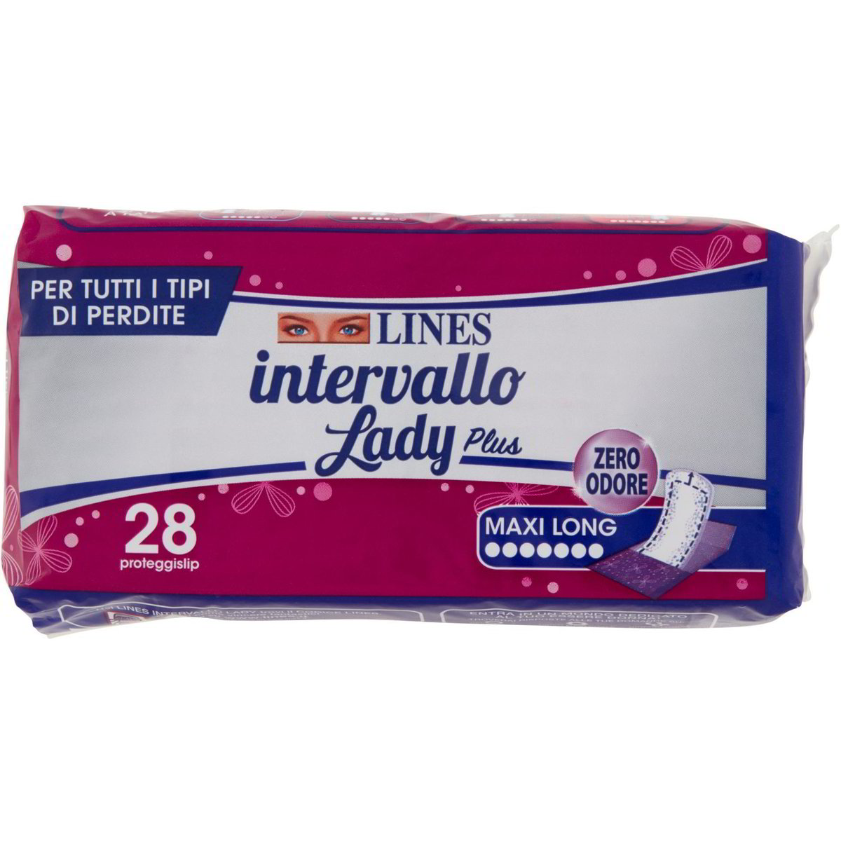 Salvaslip Intervallo Lady Maxi Long X Lines Pz Coop Shop