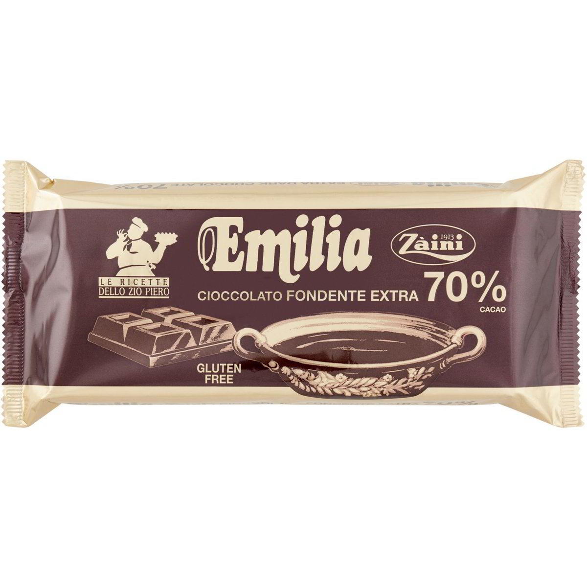 Tavoletta cioccolato fondente extra 70 ZÀINI 1000 G Coop Shop