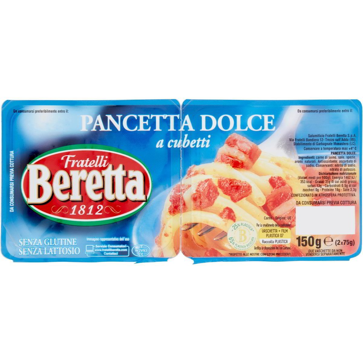 Pancetta Dolce A Cubetti Fratelli Beretta X G Coop Shop