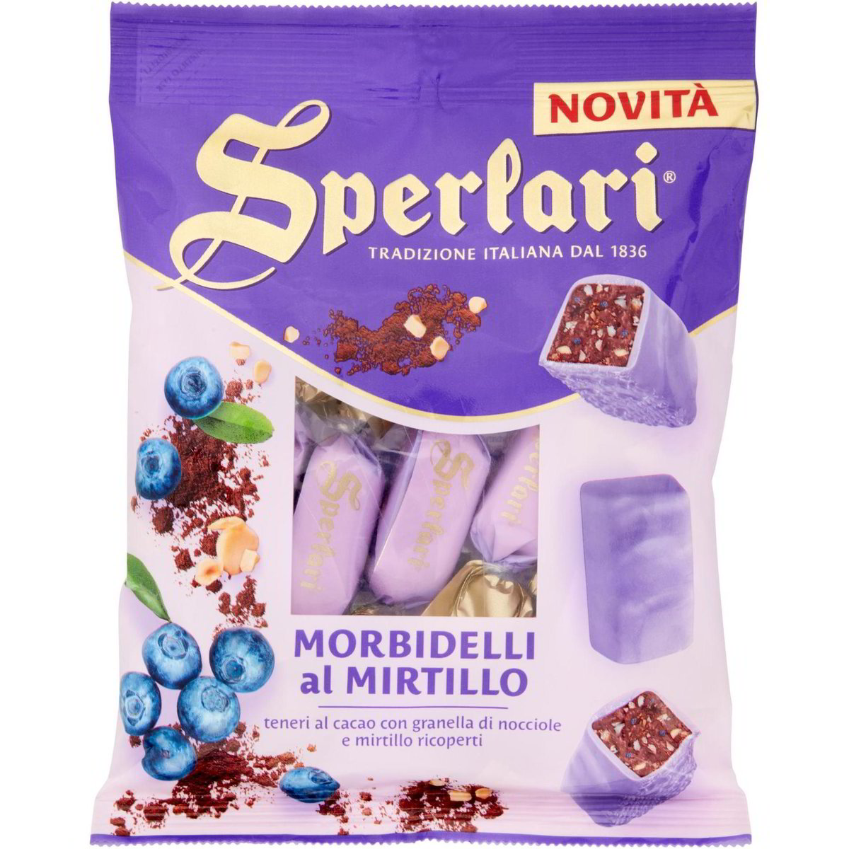 Torroncini Morbidelli Cacao Mirtilli Sperlari G Coop Shop