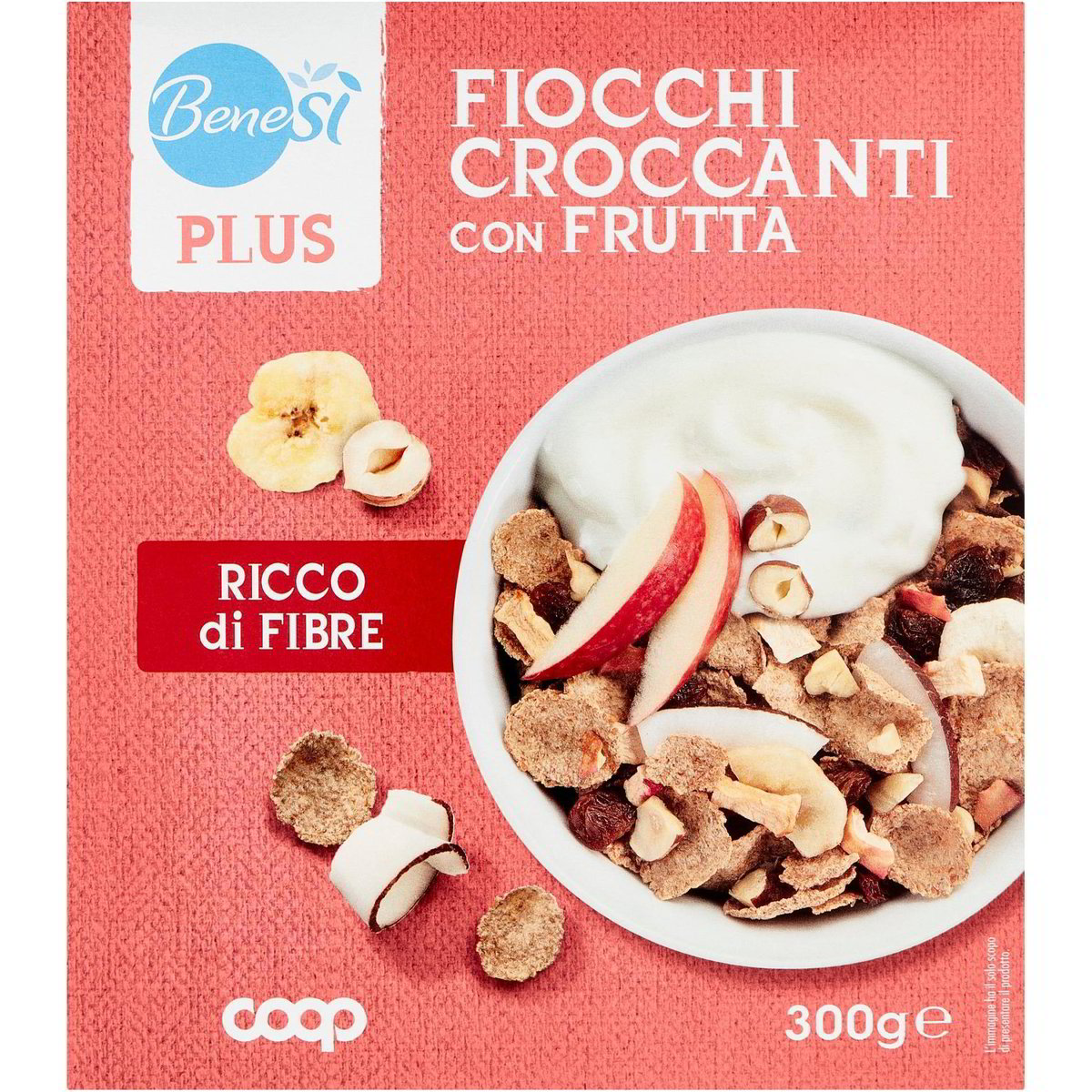 Fiocchi Croccanti Cocco Banana Mela Uvetta Nocciol Coop Bene Si