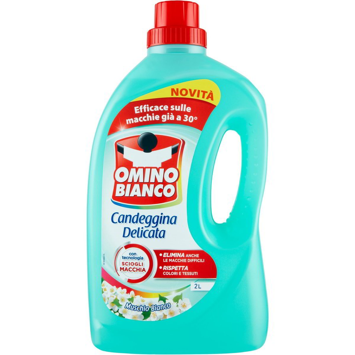 Candeggina Delicata Muschio Bianco OMINO BIANCO 2000 ML Coop Shop