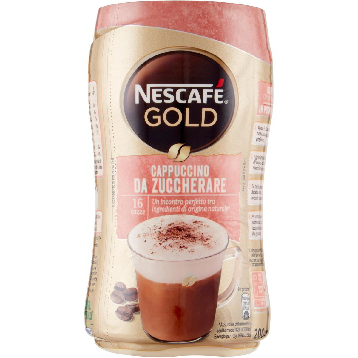 Preparato per cappuccino solubile gold NESCAFÉ 200 G Coop Shop