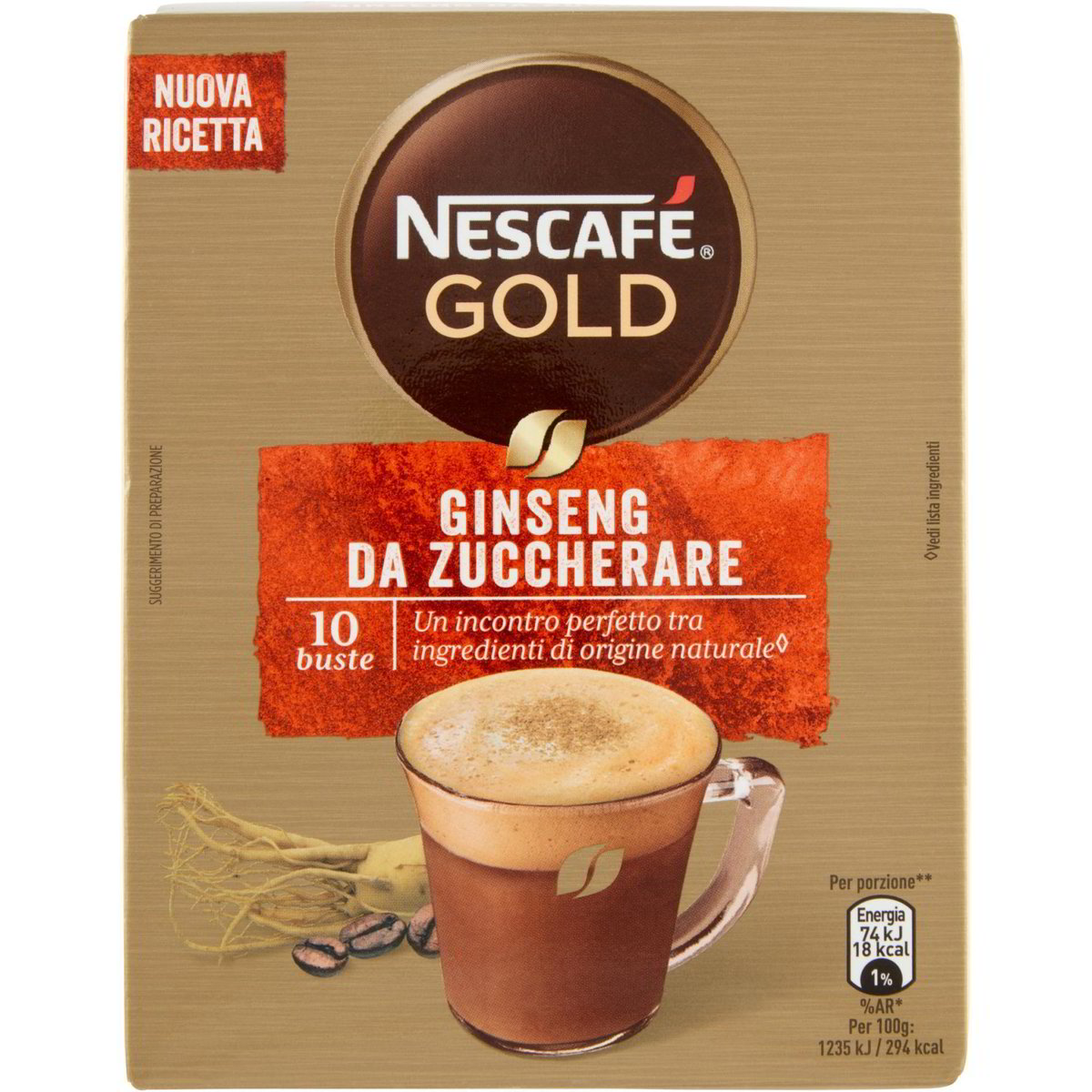 Preparato Per Caff Al Ginseng Solubile Gold Nescaf G Coop Shop