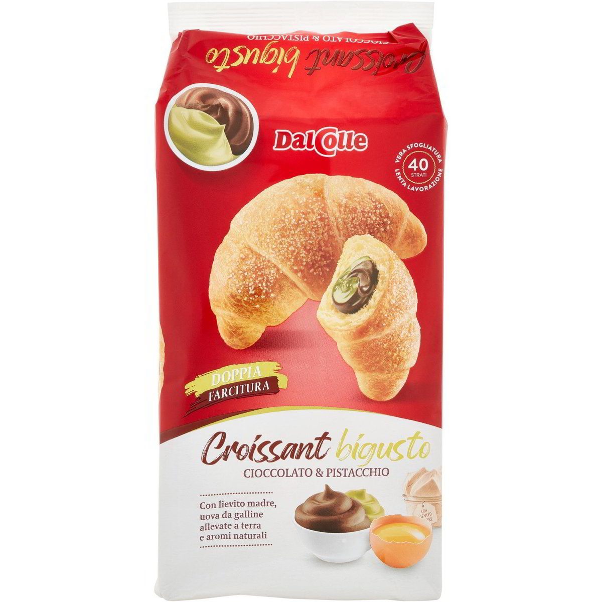 Croissant Cioccolato Pistacchio DAL COLLE 250 G Coop Shop