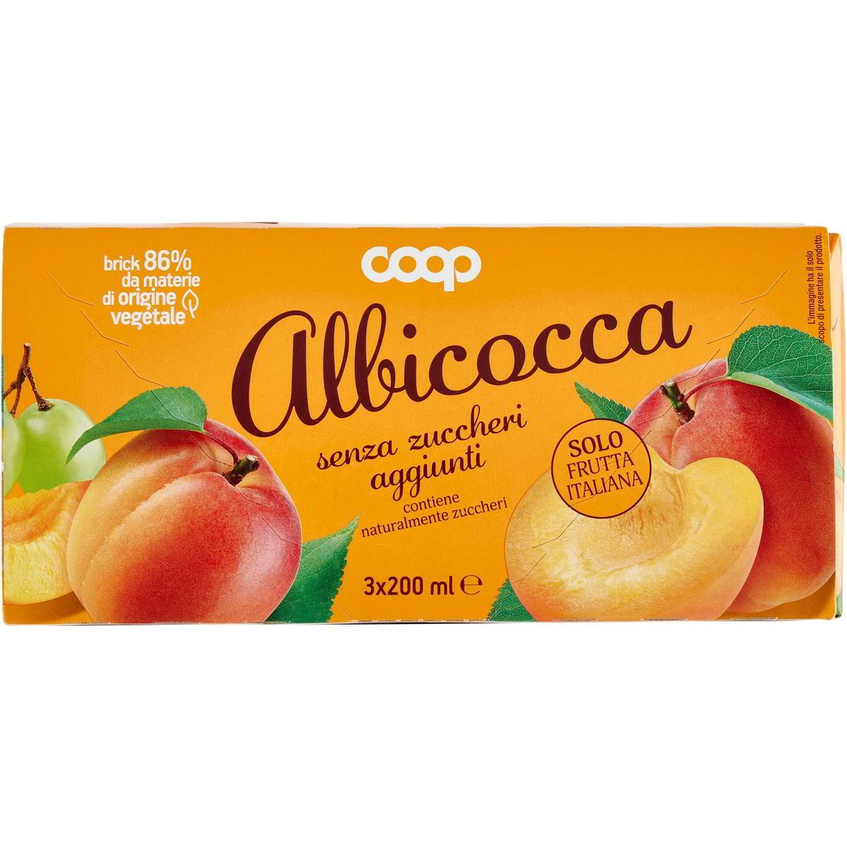 Succo Albicocca Senza Zuccheri Aggiunti Coop X Ml Coop Shop