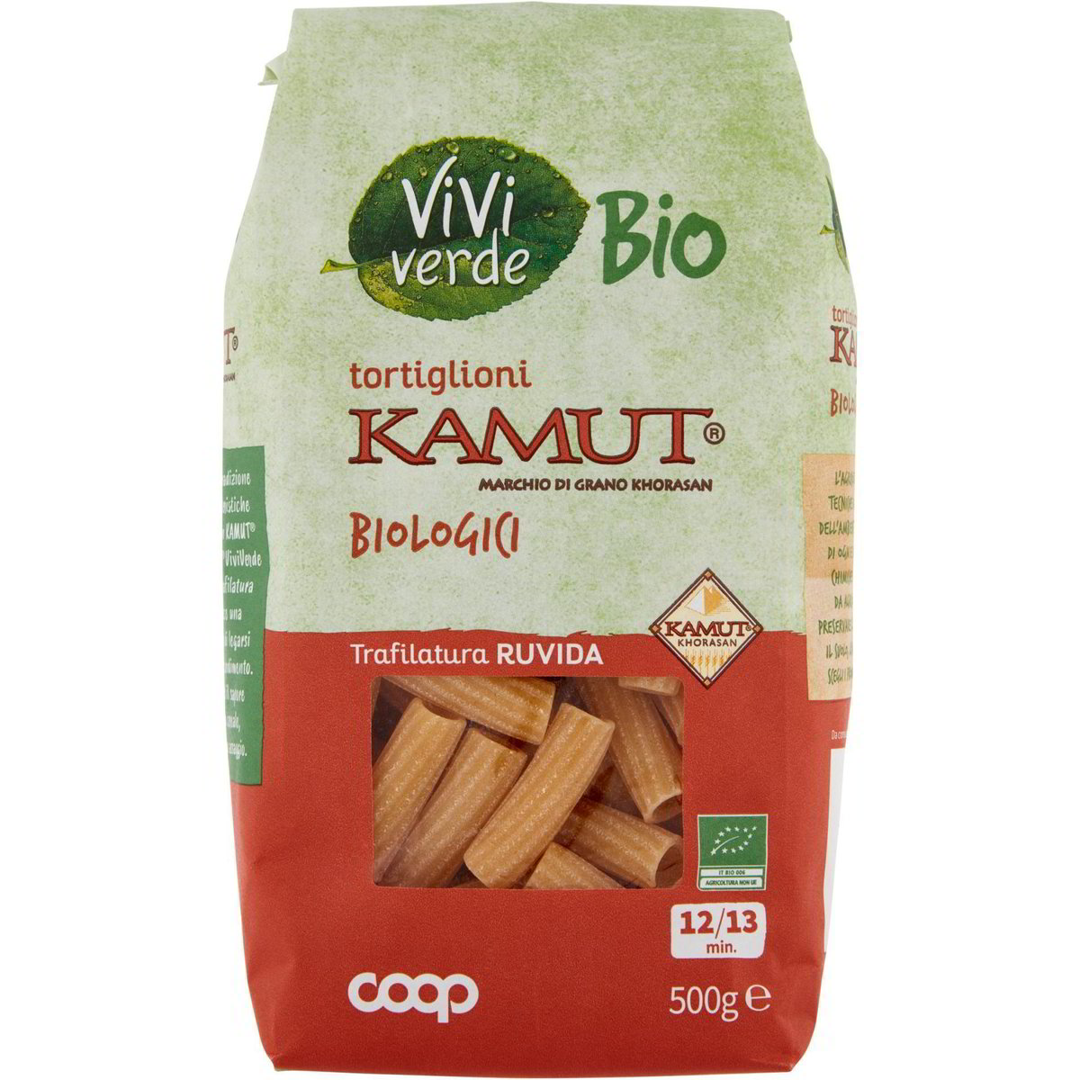 Tortiglioni Di Kamut COOP VIVI VERDE 500 G Coop Shop