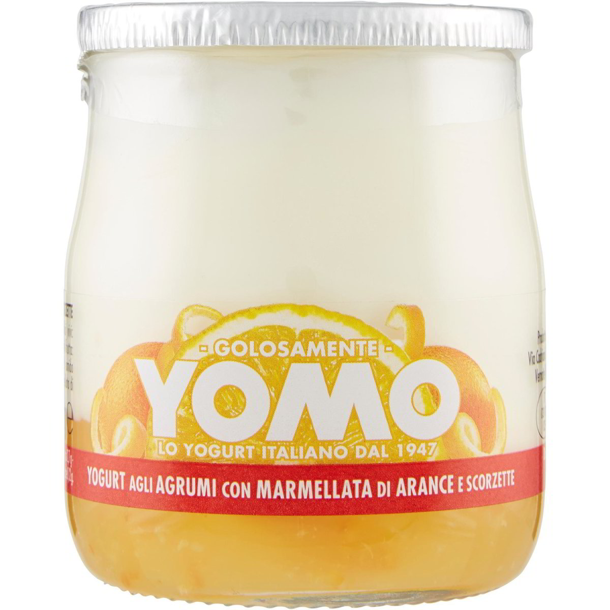 Yogurt Intero Agli Agrumi Con Marmellata Di Arance YOMO 150 G Coop Shop