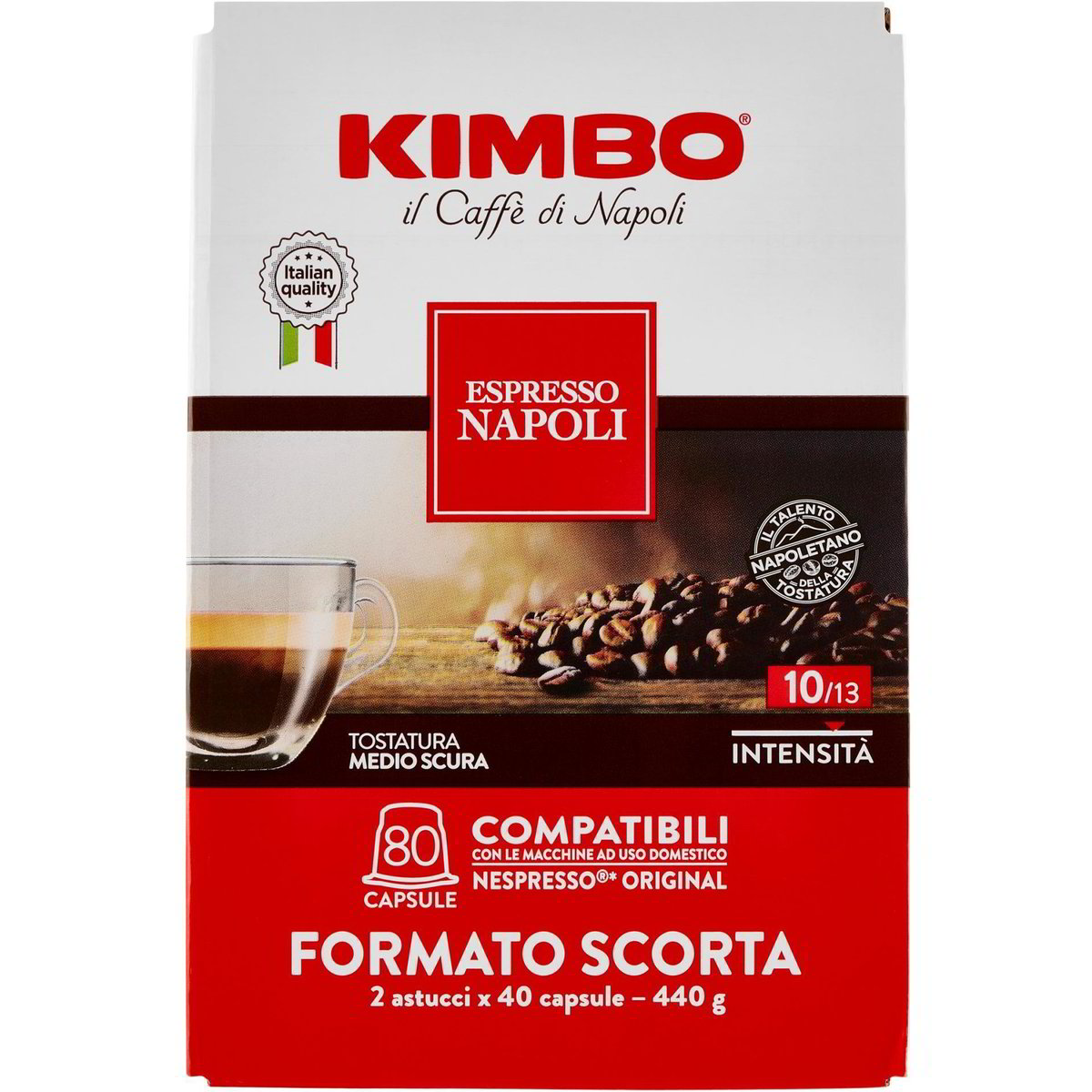 Caff Capsule Espresso Napoli X Kimbo Nespresso G Coop Shop