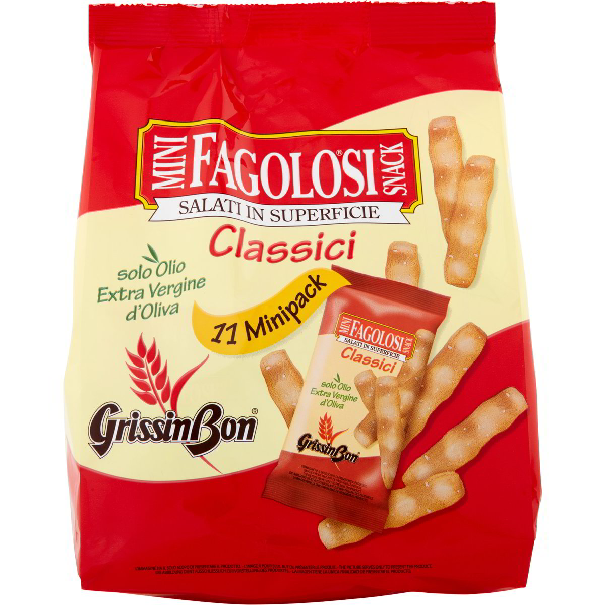 Grissini Mini Fagolosi GRISSIN BON 11 X 15 G Coop Shop