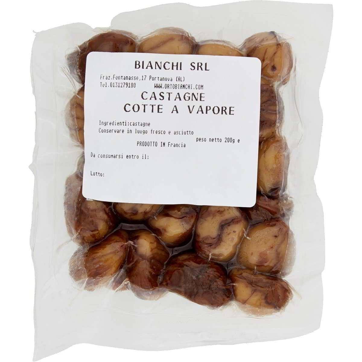 Castagne Cotte Al Vapore BIANCHI 200 G Coop Shop