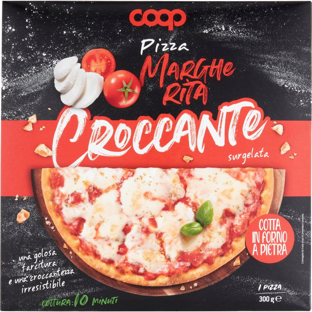 Pizza Margherita Extra Croccante COOP 300 G Coop Shop