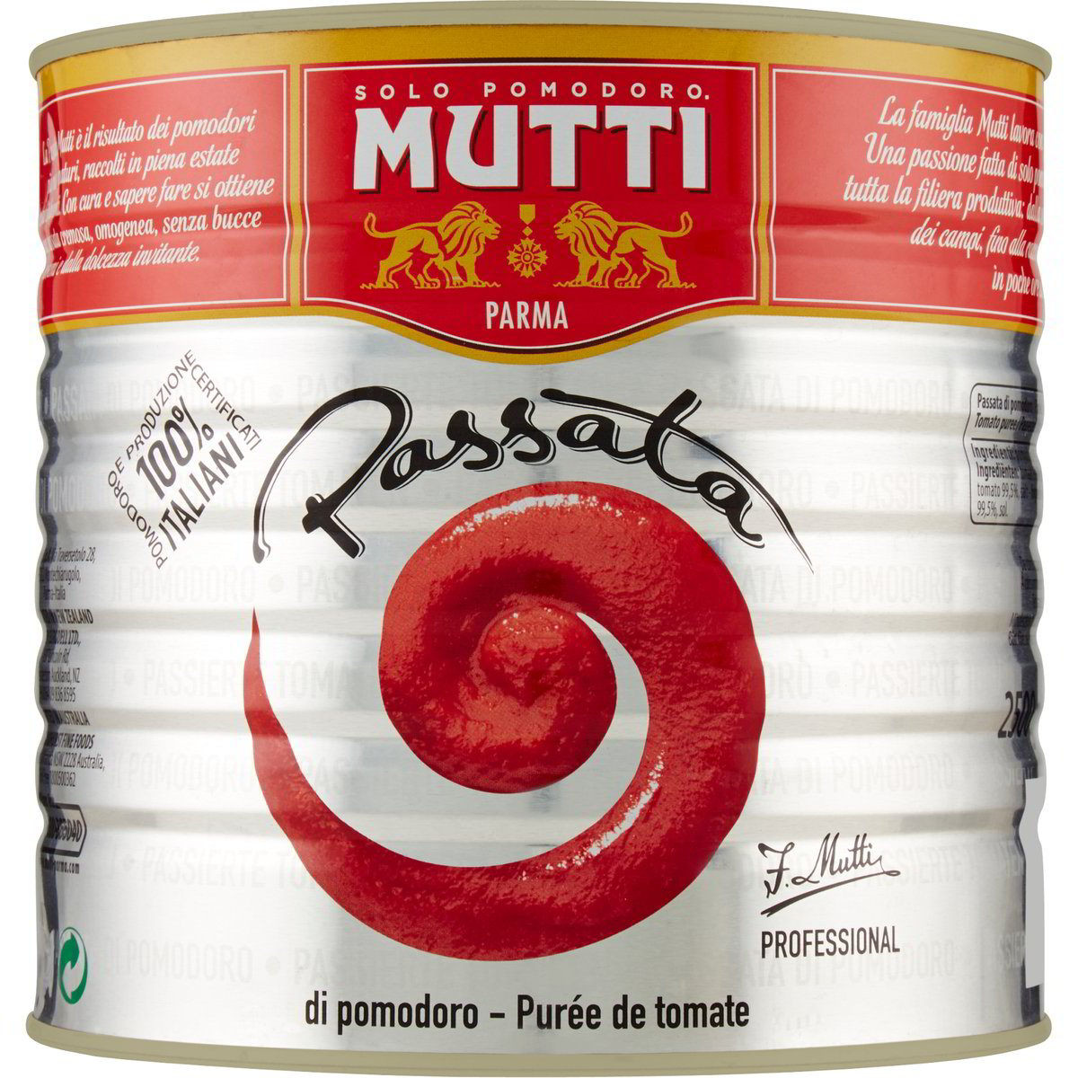 Passata Di Pomodoro Mutti G Coop Shop