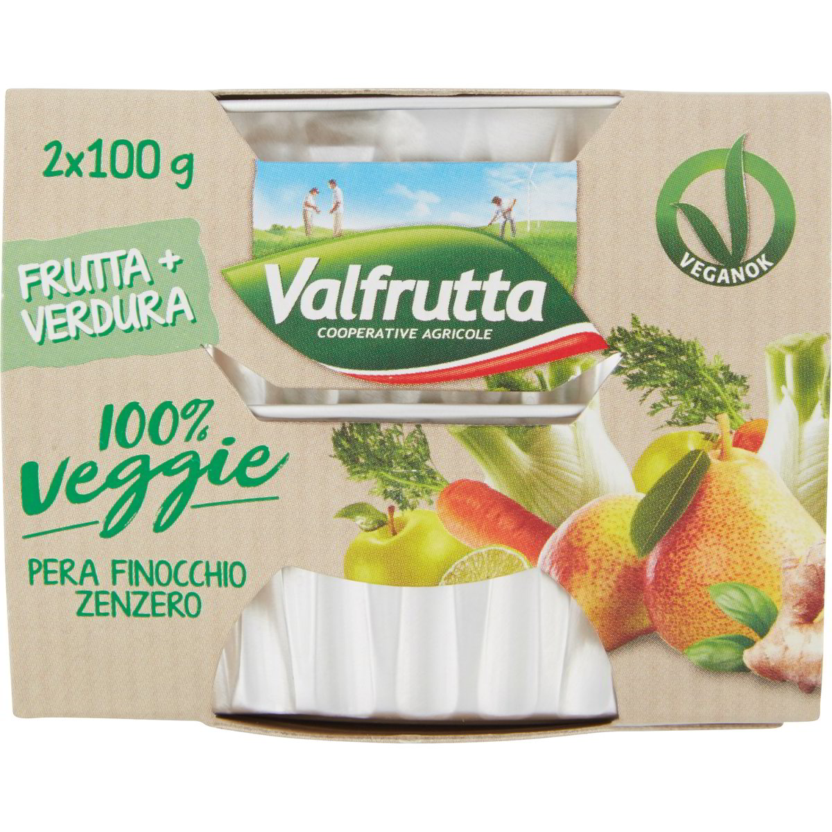 Polpa Di Frutta Veggie Verde Valfrutta X G Coop Shop