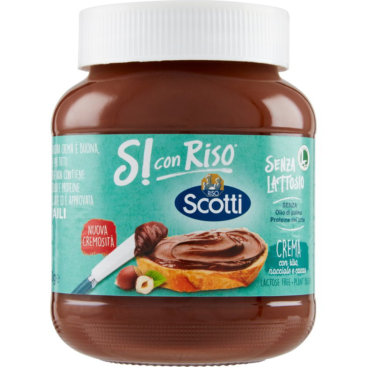 Crema Spalmabile Alla Nocciola Con Riso E Cacao Riso Scotti G