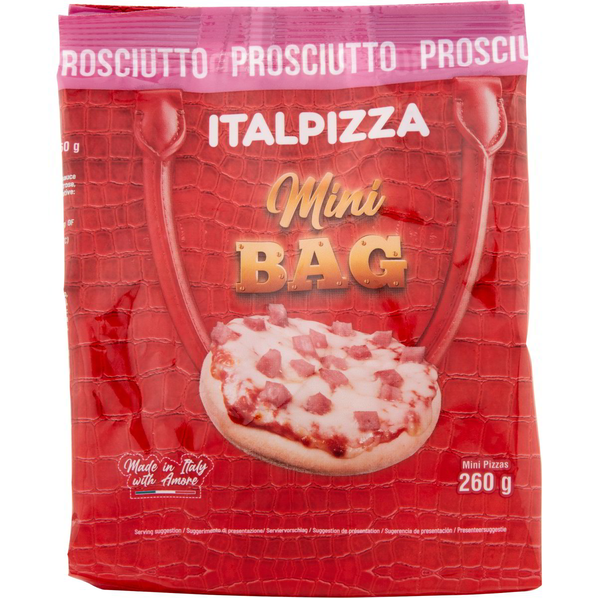 Pizza Al Prosciutto Cotto Mini Bag ITALPIZZA 260 G Coop Shop