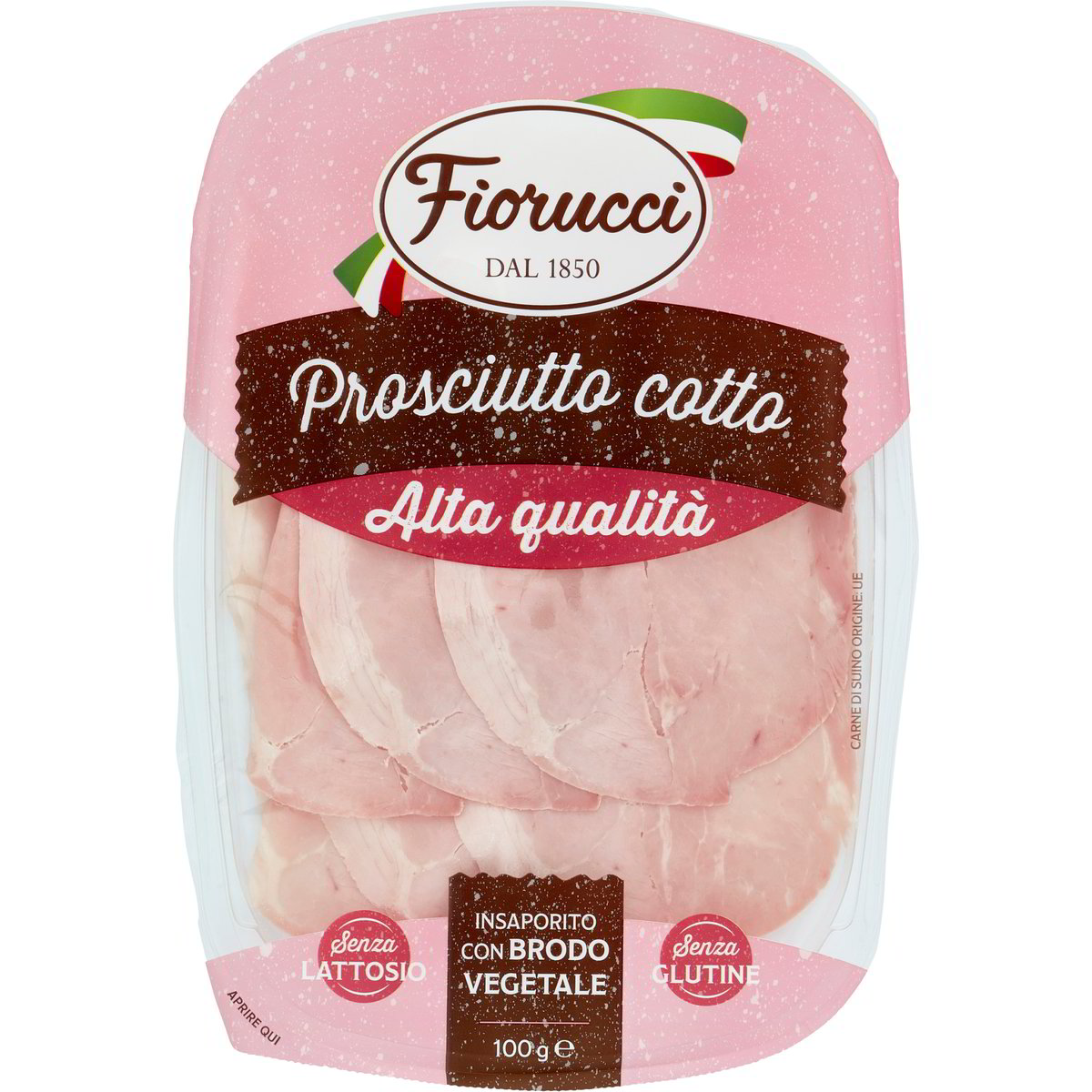 Prosciutto cotto alta qualità FIORUCCI 100 G Coop Shop