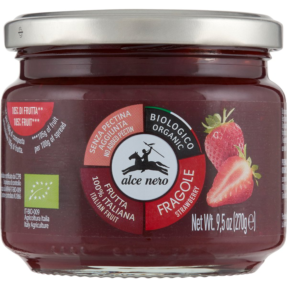 Composta Di Fragola ALCE NERO 270 G Coop Shop