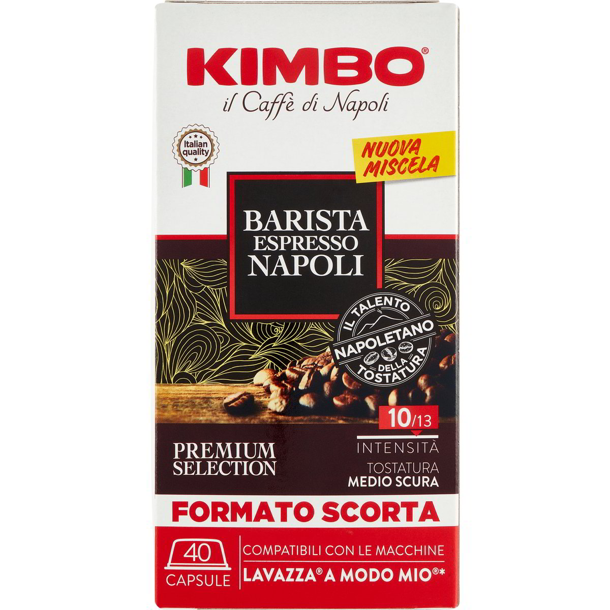 Capsule Caff Espresso Napoli X Kimbo Lavazza A Modo Mio G