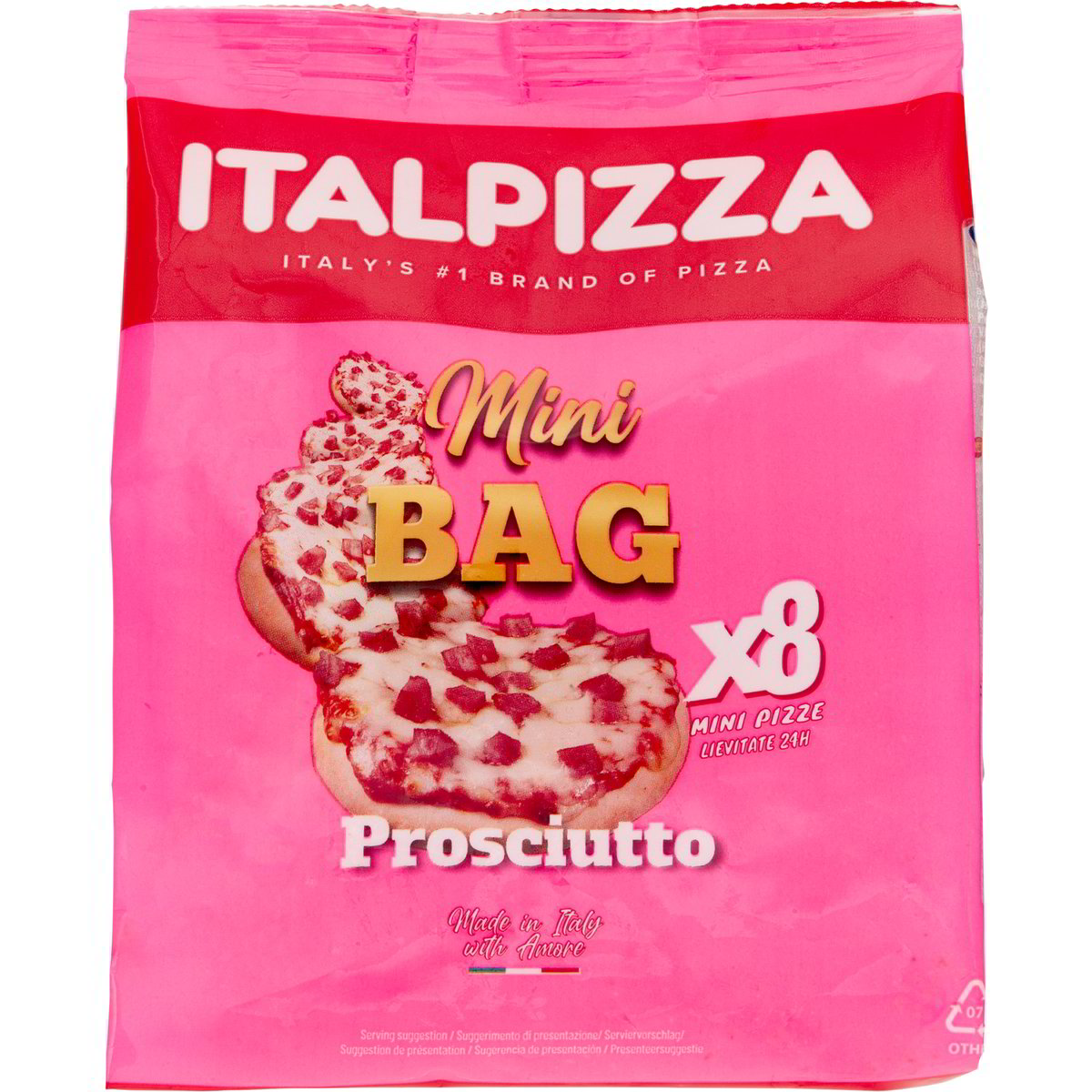 Pizza Al Prosciutto Cotto Mini Bag ITALPIZZA 260 G Coop Shop