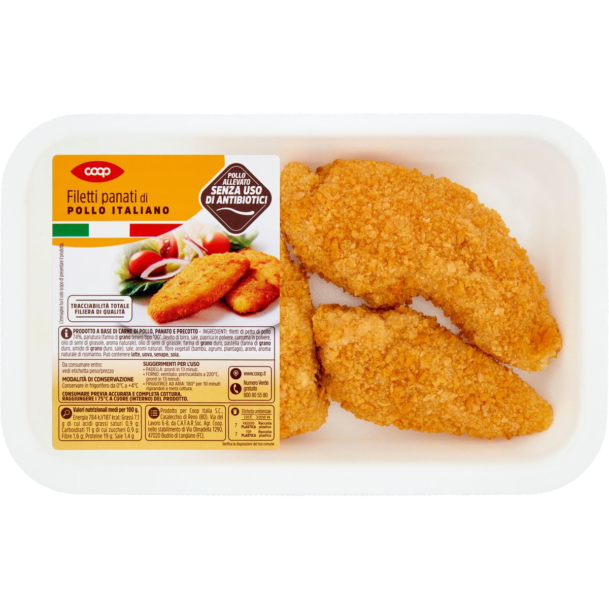 Pollo Filetti Panati Coop G Coop Shop