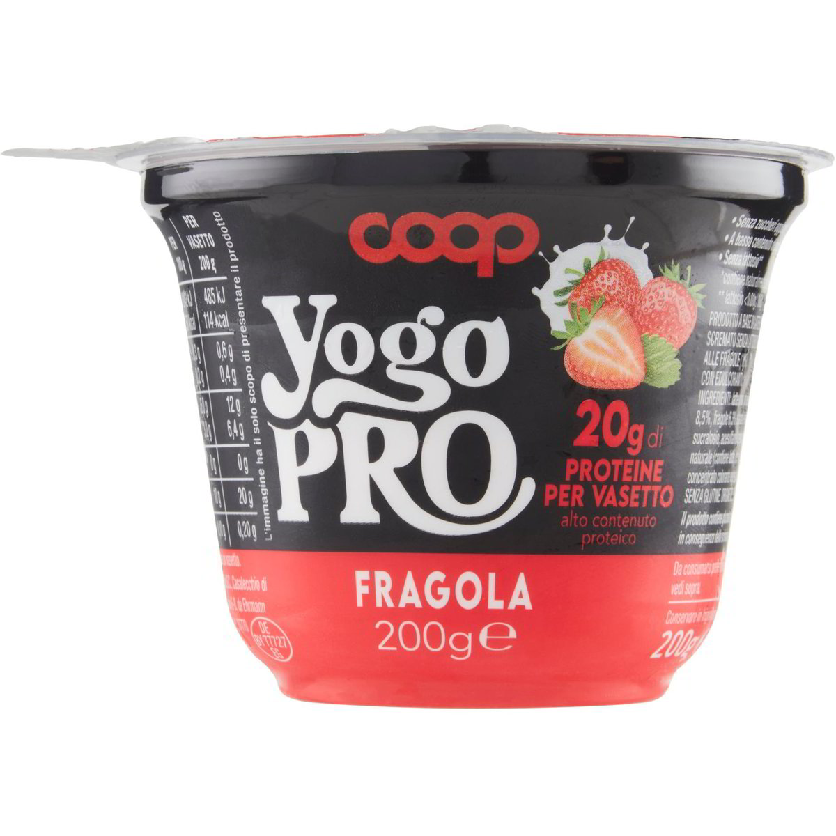 Yogurt Proteico Yogo Pro Alla Fragola COOP 200 G Coop Shop