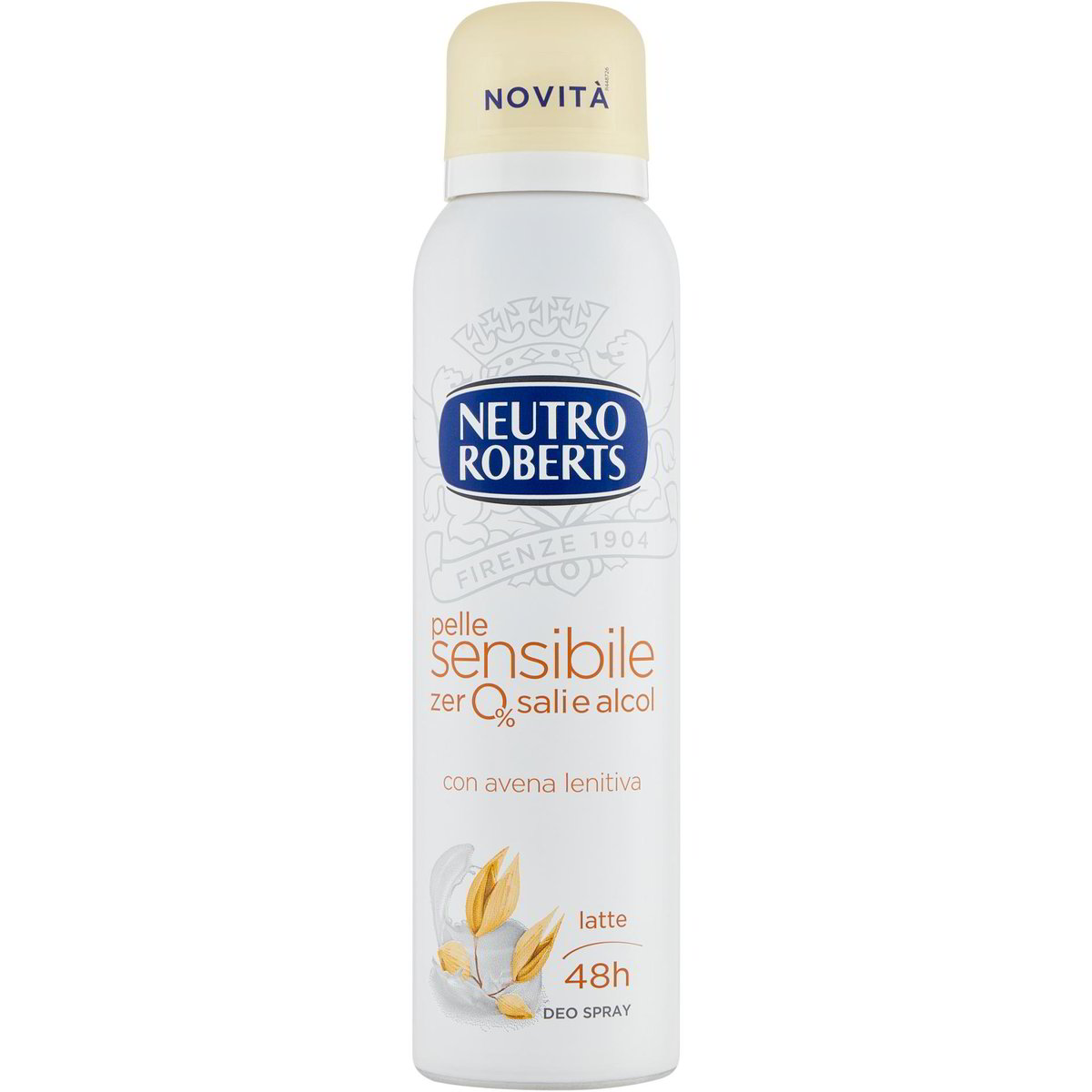 Deodorante Spray Avena E Latte Per Pelli Sensibili NEUTRO ROBERTS 150