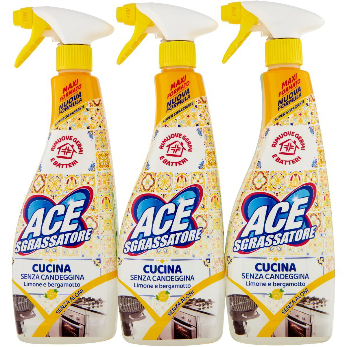 Sgrassatore Spray Cucina ACE 3 X 800 ML Coop Shop