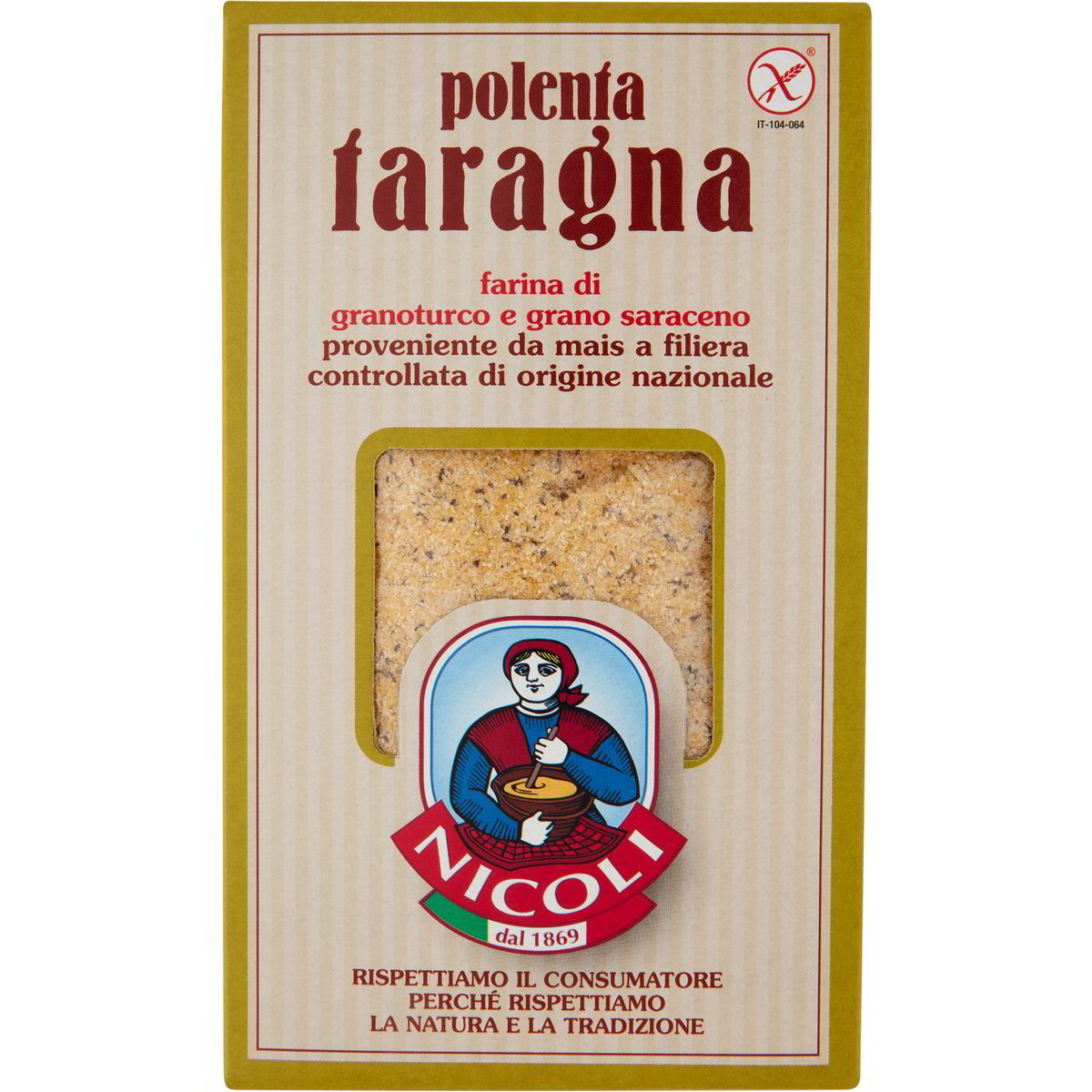 Polenta Taragna NICOLI 500 G Coop Shop