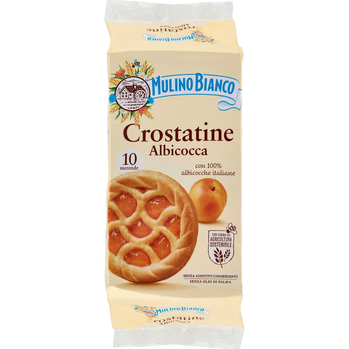 Merendine Crostatina All Albicocca MULINO BIANCO 400 G Coop Shop