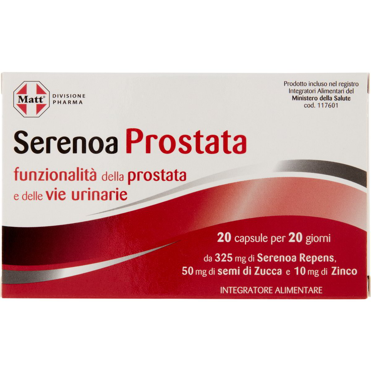 Integratore Serenoa Prostata X20 MATT 14 6 G Coop Shop