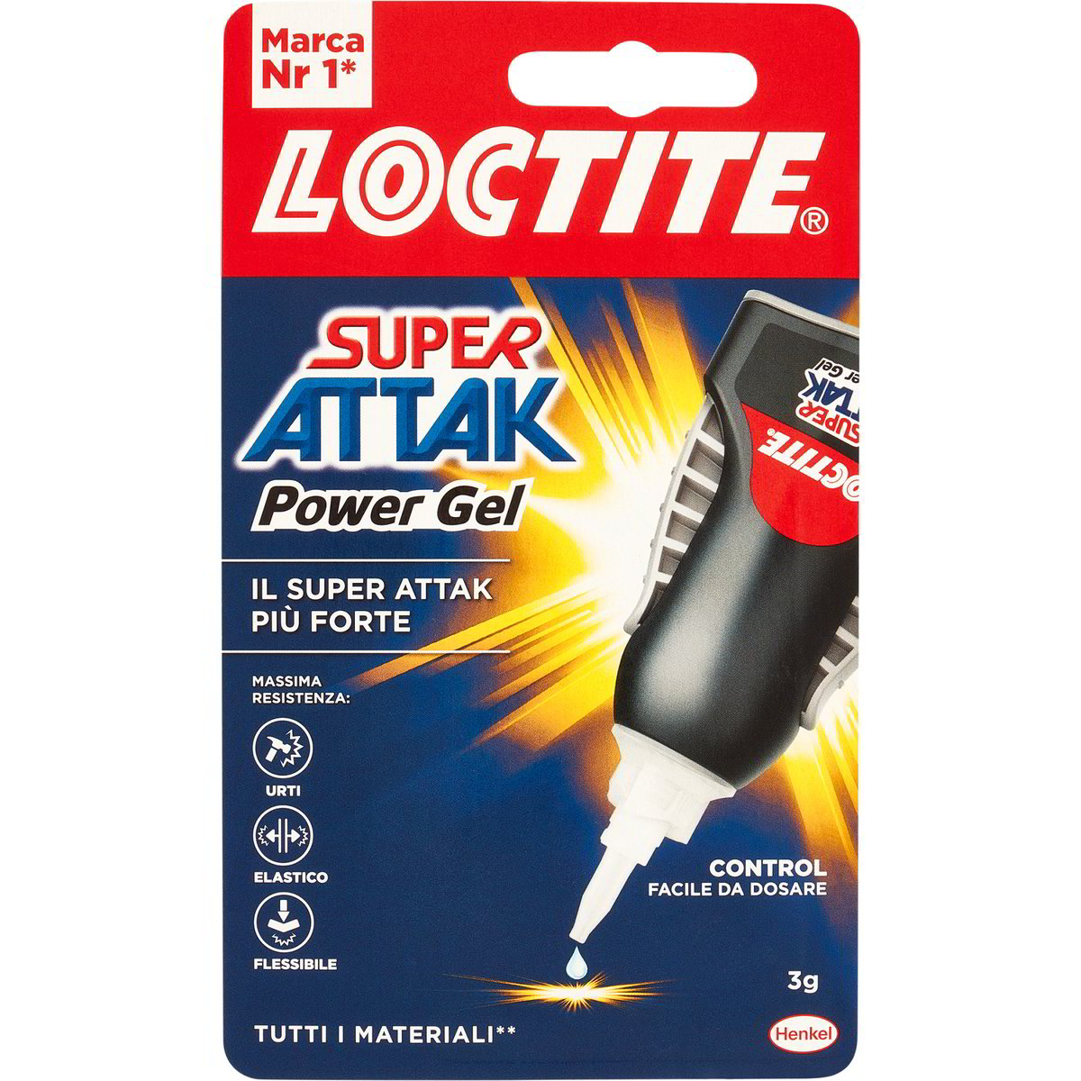 Colla Super Attak Control Flex Gel Loctite G Coop Shop