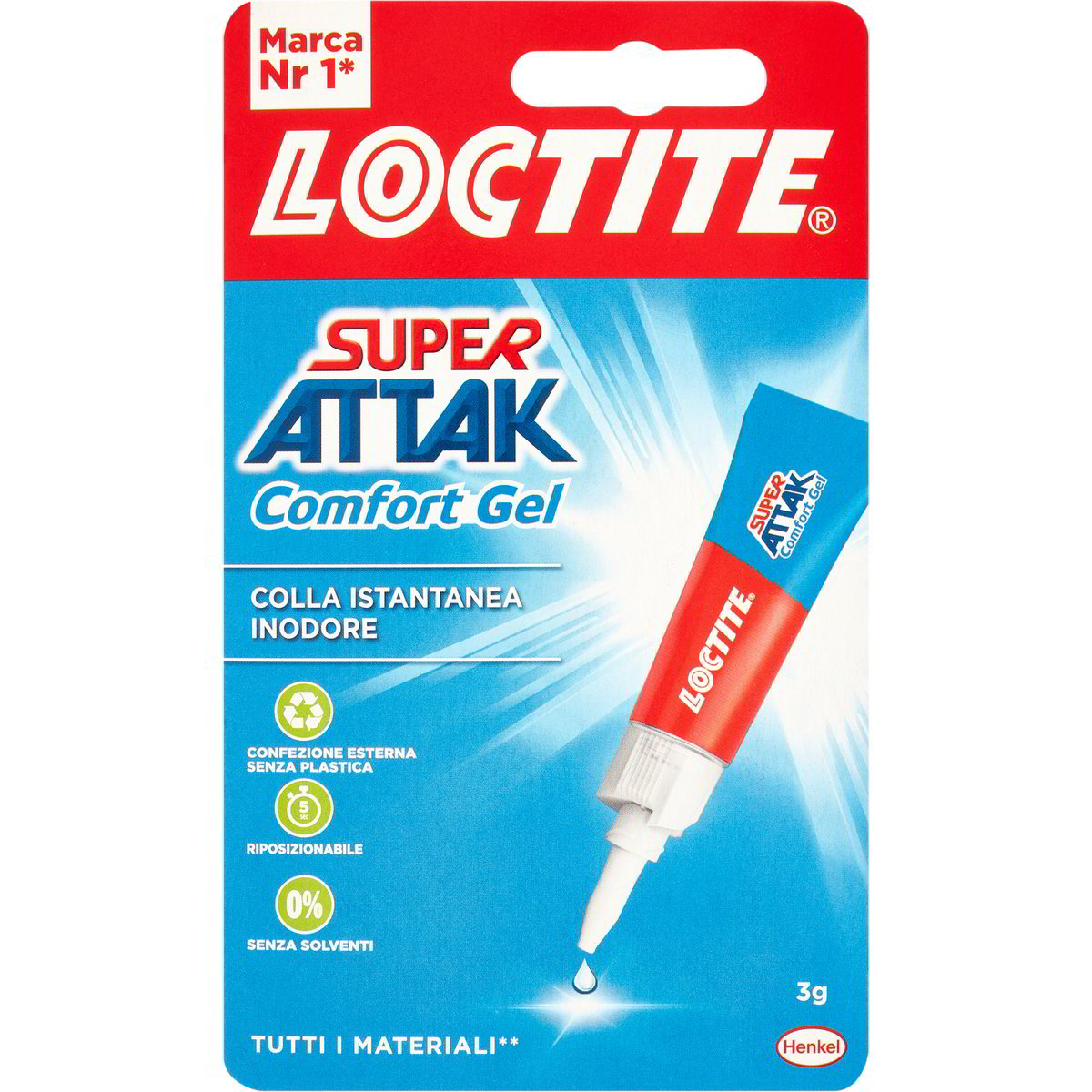 Colla Super Attak Power Easy Rl LOCTITE 3 G Coop Shop