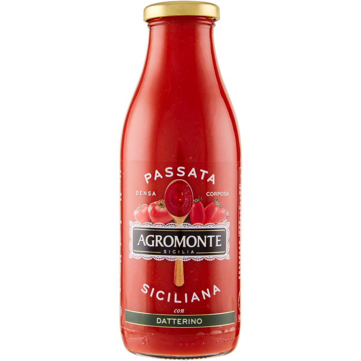 Passata Di Pomodori Datterini Siciliana Agromonte G Coop Shop