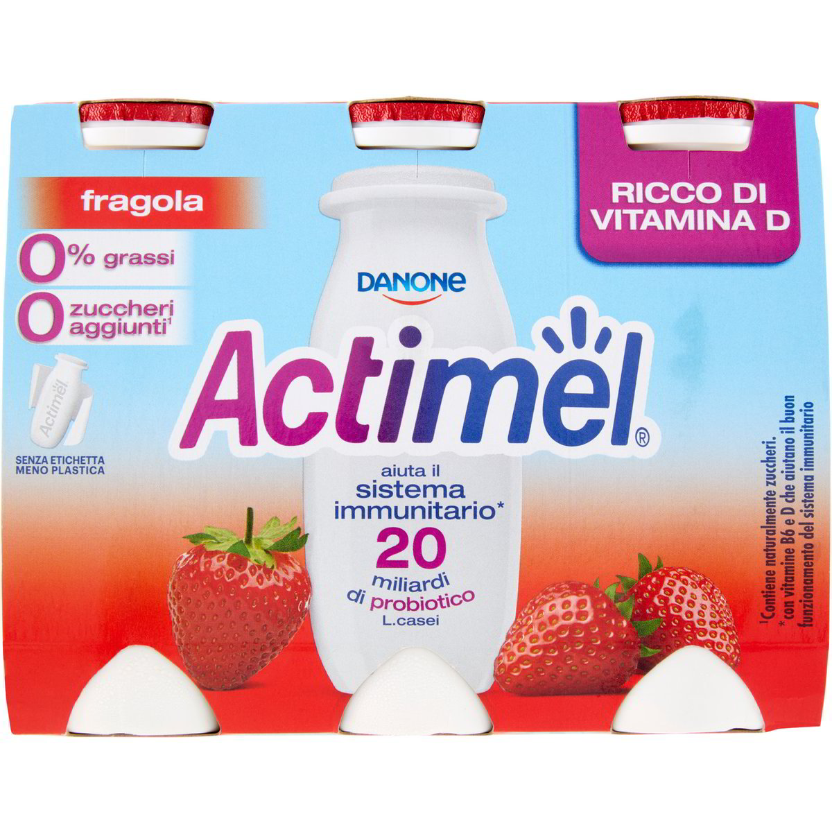 Yogurt Actimel Alla Fragola Danone X G Coop Shop