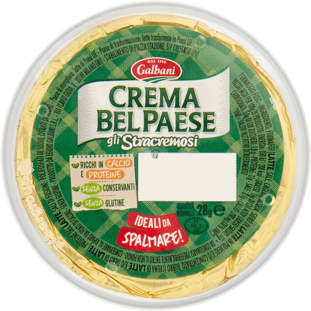 Formaggio spalmabile crema bel paese GALBANI 2 X 28 G - Coop Shop